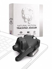 Trackpad Jiggler Black Magic Dog - Works on Dell & MacBook, No USB Mouse Mover picture