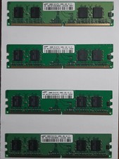 3GB DDR2 RAM PC2 5300 (4X512MB +1GB + 2X512MB) SAMSUNG Nanya FOR RETRO GAMING PCS picture