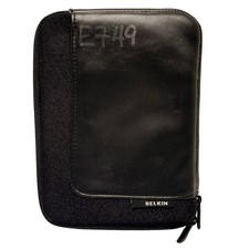 Belkin Black Padded Tablet Sleeve Zippered Case Minimalist Tech Cover 6 In Wide picture
