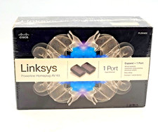 Linksys PLEK400 Powerline Ethernet Connection Extender over AC House Wiring Kit picture