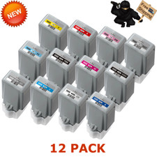 12 PK Compatible PFI-1000 MBK PBK CMY PC PM GY PGY R B CO Ink for Canon Pro 1000 picture