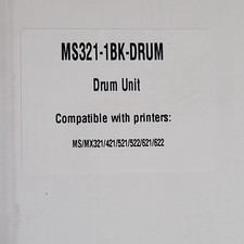 Drum Unit MS321-1BK-DRUM for Lexmark MS/MX Series MS321/MS421/MS521/MS522 picture