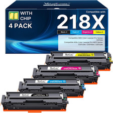 218A 218X Toner Compatible for HP 218X Toner Cartridges 4 Pack——High Yield 218X picture