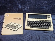 Vtg Radio Shack TRS-80 Model 100 Portable Computer w Guide Case As Is picture