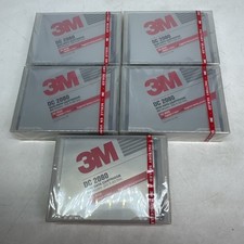 3M mini data cartridge tapes 80 Mbytes 1989 computer DC2080 NOS Lot 5 picture