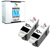 Replacement Kodak 10XL Ink Cartridges 2 Black 10 XL ESP 3 5 7 9 EasyShare 5100 picture