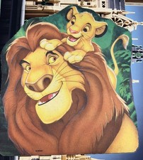 Vintage 1990s Disney Lion King Mouse Pad Collectible 90s Simba Mufasa picture