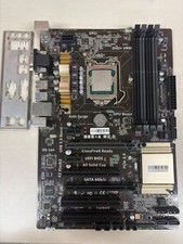 B85-A R2.0 ATX Motherboard 4 DIMM PCIe 3.0 x16 w/ 4th Gen i7 I/O Shield Battery picture
