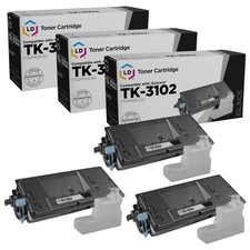 LD Set of 3 Comp Kyocera-Mita Black TK-3102 1T02MS0US0 Toner FS-2100DN picture