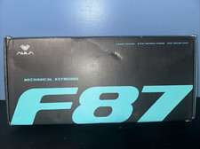 AULA F87 Wireless / wired Mechanical Keyboard,  Swappable Keys Cool led effects. picture