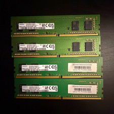 Samsung 32GB Kit 4x8GB DDR4 3200MHz PC4-3200AA UDIMM Desktop Memory picture