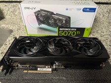 PNY NVIDIA GeForce RTX 5070 Ti Overclocked 16GB GDDR7 Graphics Card picture