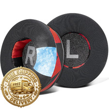 SOULWIT Cooling Gel Earpads for Logitech H390/H391/H600/H609/H760 - Red Storm picture