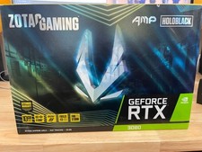 ZOTAC GAMING GeForce RTX 3080 AMP HOLOBLACK 10GB GDDR6X Graphics Card picture