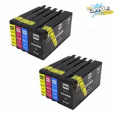 8PK 950XL 951XL High Yield Ink For HP OfficeJet Pro 8100 8600 8610 8625 8630 picture