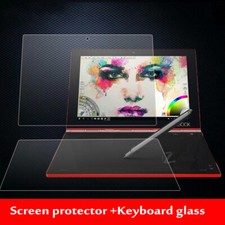 2PCS Keyboard + Screen Protector Tempered Glass For Lenovo Yoga Book 10.1