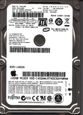 Fujitsu MHY2120BH pn: CA06889-B42500AP YFTN apple: 655-1402A 120GB 2.5 SATA 7414 picture