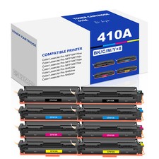 8PK CF410A 410A BK C Y M Toner for HP LaserJet Pro MFP M477 M477fnw M477fdw M452 picture