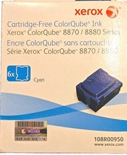 Genuine Xerox 108R00950 Cyan Solid Ink 6 Sticks ColorQube 8870 8880 Sealed picture