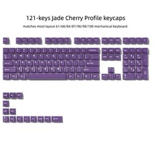Purple Jade Keycaps for 60%-100% Mechanical Keyboard picture