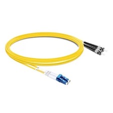 1M-20M LC UPC to ST UPC Duplex OS2 9/125 LSZH Single Mode Fiber Patch Cord  picture