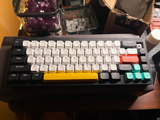 NuPhy Halo65 V1 Wireless Mechanical Keyboard RGB Bluetooth 65% Layout - Black picture