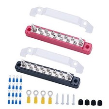 12V Bus Bar with Covers, 150A DC Marine Power Distribution Blocks picture