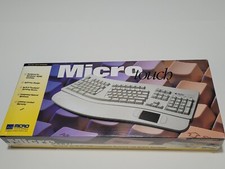 Micro Innovations Win95/98 Vtg Split-Key Keyboard NOS KB98T NEW Factory Sealed  picture