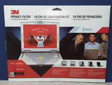 3M PF17.0 LCD Laptop Monitor Black Privacy Filter   New Sealed picture