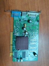 Vintage ATI Radeon 9600SE AGP 102A0350910 Video Card 128MB  VGA DVI S-Video picture