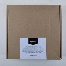 Amazon Basics Cat6 RJ45 Ethernet Cable 10ft Black - 5 PACK picture