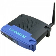 Linksys Broadband Router Wireless-G 2.4 Ghz 802.1G Model WRK54G (USED) - no cord picture