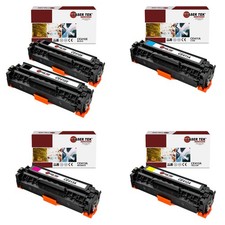 5Pk LTS 305X BCMY HY Compatible for HP LaserJet Pro 300 M375nw Toner Cartridge picture