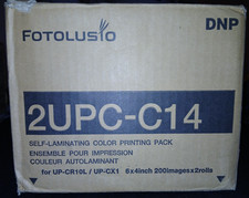 NEW unopened box of 2UPC-C14 Self-Laminating 4x6 Printer Photo Paper  UP-CR10L picture
