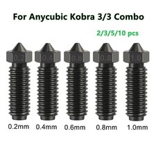 Nozzles For Anycubic Kobra 3 Hardened Steel Nozzle For K3 Kobra 3 Combo Nozzles picture