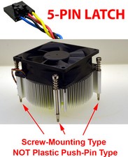 Genuine Dell CPU Fan and Heatsink For Optiplex 790 SFF 9XJXY DW014 0DW014 09XJXY picture