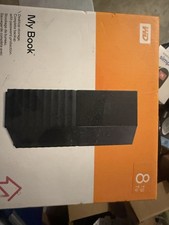 NEW - WD My Book 8TB Desktop External Hard Drive HDD USB 3.0 WDBBGB0080HBK Black picture