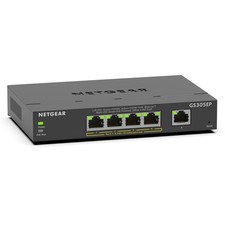 Netgear GS305EP-100NAS 5-Port GigabitEthernet SOHO Smart Managed Plus PoE Switch picture