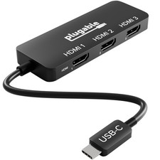 Plugable USB-C to HDMI Adapter for Triple Monitors (Windows Only) picture