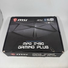 MSI MPG Z490 GAMING PLUS LGA 1200 Intel Z490 ATX Intel Motherboard picture