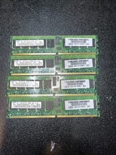 Lot of 4x 1GB Samsung PC2-3200R DDR2 ECC Registered Server RAM | 4GB Total picture