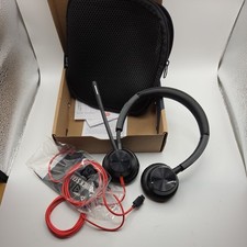 Poly Blackwire 3325 Stereo USB-C Headset +3.5mm Plug +USB-C/A Adapter picture