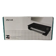 Jelly Comb Adjustable Monitor Stand Riser w/Storage Drawer Phone Stand White NIB picture
