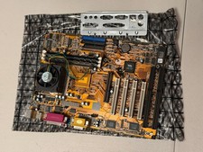 ECS P6BAP-A+ Rev 1.0 Socket 370 Vintage ATX Motherboard w/ Celeron 600MHz Tested picture