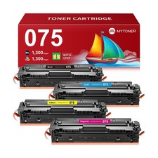 MYTONER 075 Toner Cartridge Set Compatible Replacement for Canon 075 075H Ton... picture