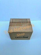 New 50 Pcs Leviton 61110-RW6 Cat 6 Keystone jack Gigabit RJ45 White QuickPort picture