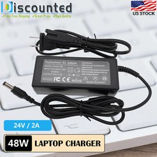 24V 2A AC DC Adapter Power Supply Cord Charger For LCD Monitor Printer 5.5mm Tip picture