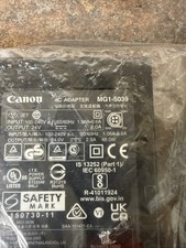 GENUINE Canon MG1-5039 AC Adapter Power Supply 24V 2A 48W 4-Pin PRINTER/SCANNER picture