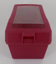 ACCO Maroon Color Disk Tray / Holder for 3.5