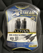 New In Box - Ultra X Stream USB 2.0 Device Cable 15ft picture